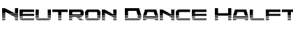Download Neutron Dance Halftone Font