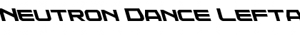 Download Neutron Dance Leftalic Font Download Neutron Dance Leftalic Font