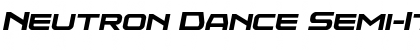 Download Neutron Dance Semi-Italic Font Download Neutron Dance Semi-Italic Font