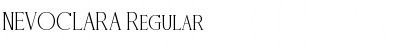 NEVOCLARA Font