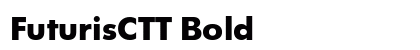 FuturisCTT Bold preview