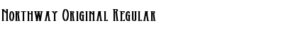 Download Northway Original Font Download Northway Original Font
