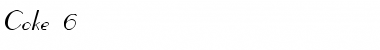 Coke 6 Font