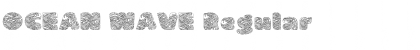 OCEAN WAVE Font