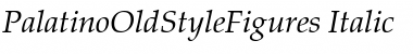 PalatinoOldStyleFigures Font
