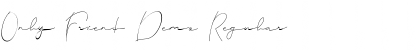 Download Only Friend Demo Font Download Only Friend Demo Font