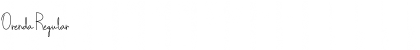 Orenda Font