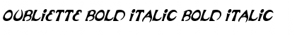 Download Oubliette Bold Italic Font Download Oubliette Bold Italic Font
