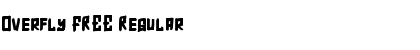 Overfly FREE Font