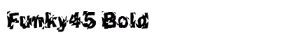 Funky45 Bold preview