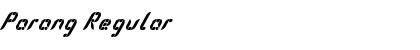 Download Parang Font