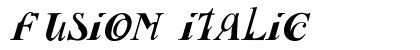 Fusion Italic preview