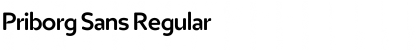 Priborg Sans Regular Font