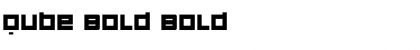 Download Qube Bold Font