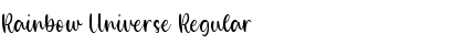 Download Rainbow Universe Font Download Rainbow Universe Font