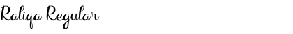 Download Raliqa Font
