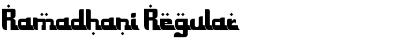 Download Ramadhani Font