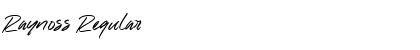 Raynoss Font