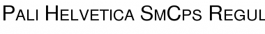 Pali Helvetica SmCps Regular Font