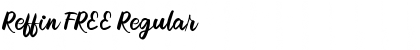 Download Reffin FREE Font Download Reffin FREE Font