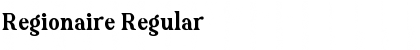 Regionaire Font