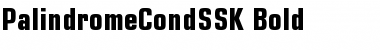 PalindromeCondSSK Bold Font