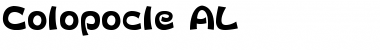 Colopocle Regular Font