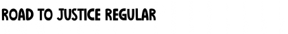 Download ROAD TO JUSTICE Font Download ROAD TO JUSTICE Font