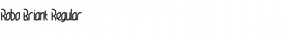 Download Robo Briant Font Download Robo Briant Font