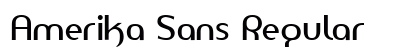 Amerika Sans Regular preview