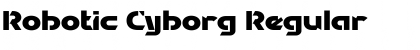 Robotic Cyborg Regular Font