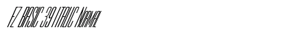 FZ BASIC 39 ITALIC Normal preview