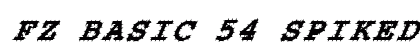 FZ BASIC 54 SPIKED ITALIC Normal preview