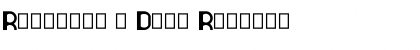 Rotundum - Demo Regular Font