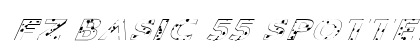 FZ BASIC 55 SPOTTED ITALIC Normal preview