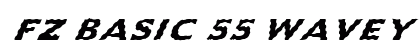 FZ BASIC 55 WAVEY ITALIC Normal preview