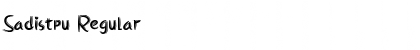 Download Sadistpu Font