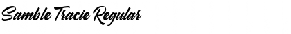 Download Samble Tracie Font Download Samble Tracie Font