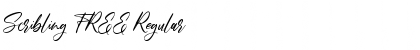 Scribling FREE Font