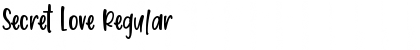 Secret Love Font