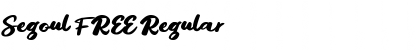 Segoul FREE Font