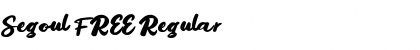 Segoul FREE Font