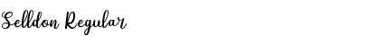 Selldon Font