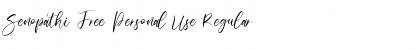 Senopathi Free Personal Use Font