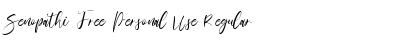 Senopathi Free Personal Use Font