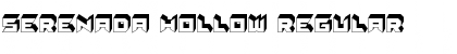 Serenada Hollow Font