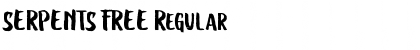 SERPENTS FREE Font