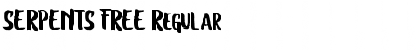 SERPENTS FREE Font