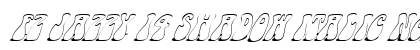 FZ JAZZY 14 SHADOW ITALIC Normal preview