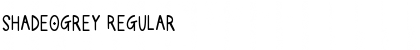 Download Shadeogrey Font Download Shadeogrey Font